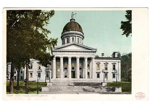 Postcard State House Montpelier Vermont 1904 View - Picture 1 of 2