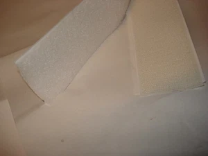 Scratch agrippant largeur 100m blanc autocollant vendu au ml (Bande adhesive) - Imagen 1 de 1