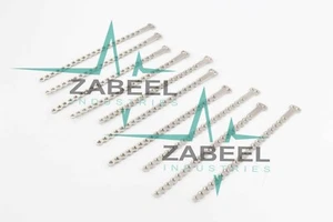 Juego de 10 piezas de placa en T de bloqueo de 2,7 mm de 20 agujeros de ZaBeel Industries - Imagen 1 de 6