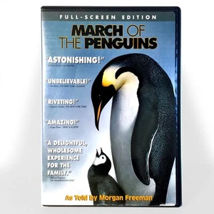 March of the Penguins (DVD, 2005, Full Screen)  Morgan Freeman - Picture 1 of 3