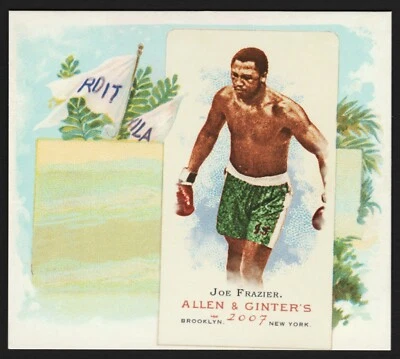 Joe Frazier 2007 Topps Allen & Ginter's N43 Box Topper #N43-JF Boxing - Image 1 of 2