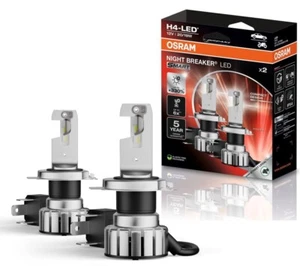 2x OSRAM H4 NIGHT BREAKER LED SMART +330% 6000K für VW Golf 1 2 3 + Cabrio - Bild 1 von 5