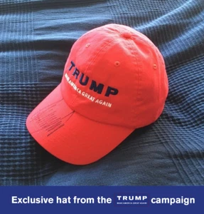 Make America Great Again Hat - MAGA - Signed by President Donald Trump - UNIQUE - Picture 1 of 9