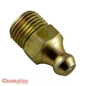 Champion Grease Nipple Straight M10 x 1.00mm 25Pk CN200 - Picture 1 of 2