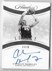 CHARLES BARKLEY 2020 PANINI FLAWLESS AUTO AUTOGRAPH CARD #19/20! - Picture 1 of 1