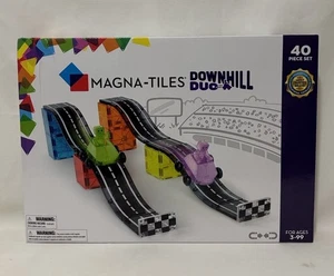 MAGNA-TILES Downhill Duo 40-Piece Magnetic Construction Set - Picture 1 of 4