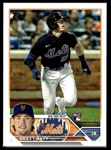Brett Baty *ROOKIE CARD* (RC) 2023 Topps #89 - Foto 1 di 2