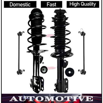 Front Struts W/Sway Bar for 2006 2007 2008 2009 2010 2011 Toyota Yaris 1.5L - Image 1 of 2
