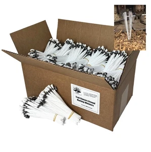 Trail Chasers White 6" Marking Flags for Survey, Landscaping, Trails (500-Ct) - Picture 1 of 9