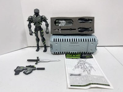 GI Joe Ojos de Serpiente Ninja Armadura 8 pulgadas Sigma Six 6, Hasbro 2005 Foto 1 de 4