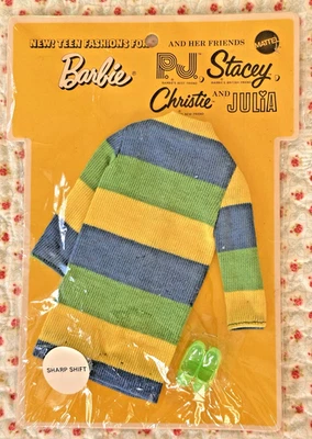 Tarjeta amarilla vintage Barbie Sharp Shift #0020 variación como nueva en caja original Foto 1 de 4