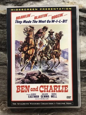 Ben And Charlie DVD Wild East Spaghetti Giuliano Gemma George Eastman Like New - Image 1 of 4