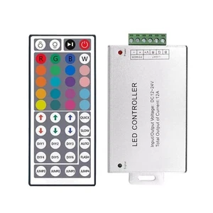 For SMD 5050 LED Strip 44 Key Infrared Remote Control RGB Controller DC 12V 24V - Picture 1 of 19