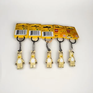 Lot of 5 Five LEGO Llama Girl Minifigure Keychain 854081 Brand New NWT - Picture 1 of 1