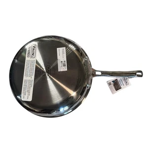 Utensilios de cocina para sartén Viking de 10 pulgadas 3 capas de acero inoxidable quirúrgico unido aluminio - Imagen 1 de 9
