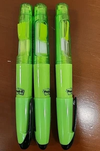 Evidenziatore Bandiera Post-It 50 Bandiere Lotto 3 Colori Verde Neon Scuola Ufficio - Promo - Foto 1 di 1