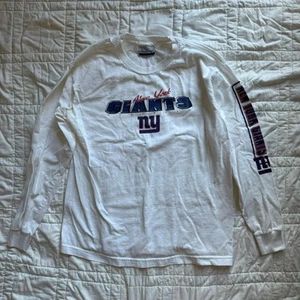 Vintage reebok new york giants graphic long sleeve t shirt youth XL football - Picture 1 of 5