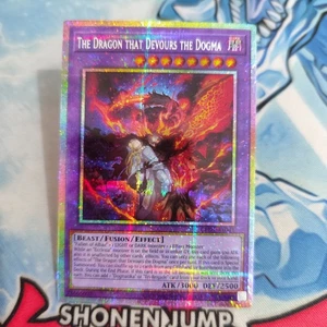 Yugioh Asian English The Dragon That Devours The Dogma CH01-AE041 PSE Original - Picture 1 of 2