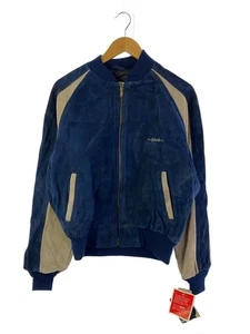 Schott Leather Jacket/Blouson 42 Navy Leather - Picture 1 of 6
