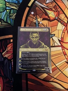 MTG - Kaito, Bane of Nightmares (Borderless) - Duskmourn - Near Mint - Magic - Bild 1 von 2