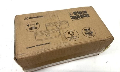 Paquete de 2 luces de pared Westinghouse 60W Equiv LED negras de anochecer a amanecer Foto 1 de 2