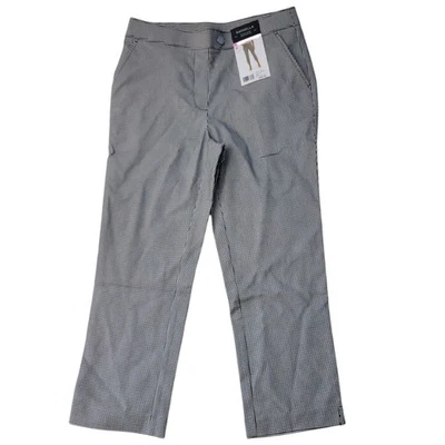 Pantalón capri elástico para mujer Rafaella talla 14 multi Foto 1 de 3