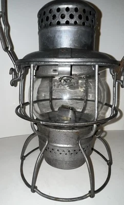 Vintage Adlake Railroad Lantern Kerosene Lantern Marked Globe - Super Condition - Image 1 of 4