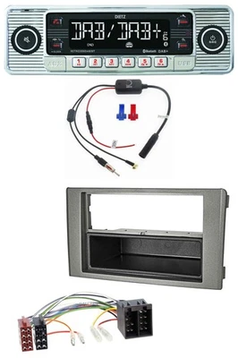 Dietz DAB USB MP3 Bluetooth Autoradio für Iveco Daily (06-14) dunkelgrau - Bild 1 von 4