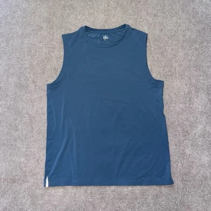 Alo Yoga Men’s Idol Performance Tank Top Blue Sleeveless Size M Sold Out - Picture 1 of 10