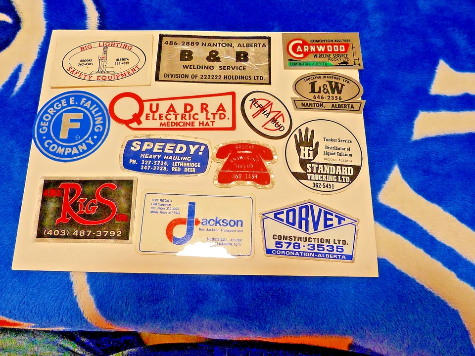 Oilfield Hard Hat decals(stickers) - Image 1 of 1