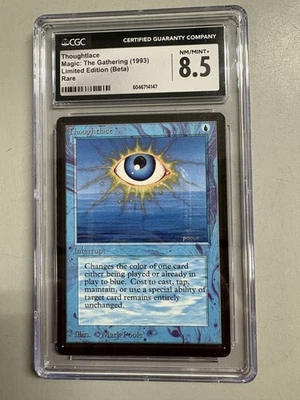 Magic: The Gathering MTG Limited Edition Beta Thoughtlace CGC 8.5 NM/Mint+ - Image 1 of 4