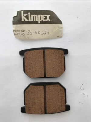 NOS Kimpex 35-VD-324 FRONT BRAKE PADS-Equiv.to Suzuki 59300-49850 & 59300-49821 - Image 1 of 2