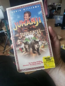 Jumanji Vhs Tape partially sealed - Picture 1 of 8