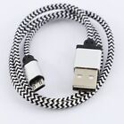 Heavy Duty Braided Micro USB Charger Charging Lead Data Sync Long Phone Cable