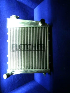 CLASSIC MINI ALLOY RADIATOR TWO LARGE CORE DESIGN. THIS IS A FLETCHER PRODUCT - Picture 1 of 11
