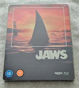 JAWS 4K ULTRA HD - The Film Vault Range Steelbook OOP/OOS - Picture 1 of 7