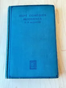 Antique Book- French Plays Theater School Book Modern Comedies - 1926 - Bild 1 von 12