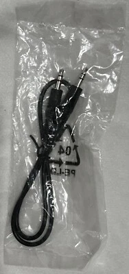 1.5ft 3.5mm Stereo Audio Headphone Cable Cord Male to Male M/M MP3 Aux PC - Image 1 of 3