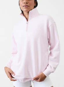 NUEVA SUDADERA ATHLETA ROSA FOREVER POLAR 1/4 CREMALLERA 891664 TALLA XS - Imagen 1 de 7