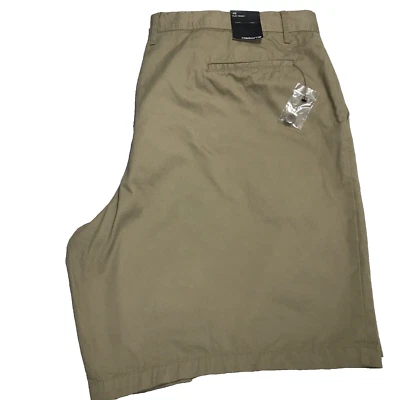 Claiborne Men's Shorts Flat Front Size 48 Military Classic Khaki Tan - Image 1 of 4