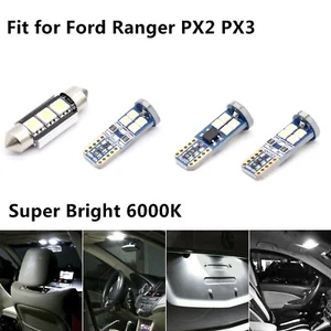 4X LED Interior Light Bulb Kit for Ford Ranger PX2 PX3 RAPTOR XLT Wildtrak XL - Picture 1 of 7