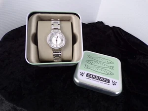 FOSSIL Virginia 3 Hand Stainless Steel NWT Womens Watch ES3282 W/Fossil Tin - Picture 1 of 10
