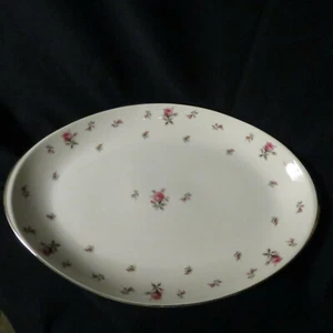 Rose Chintz By Meito Large Platter 16 And A Quarter Inches - Picture 1 of 12