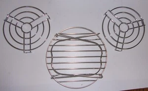 Lot 3 Wire Steamer Rack Pressure Cooker Trivet Holders NEW - Picture 1 of 3