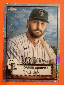 2021 Daniel Murphy Topps Chrome 07/70 Small Diamonds #461 Baseball - Bild 1 von 2