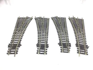 Peco ST-240/ST-241 OO Gauge Setrack Points x4 (NO SPRINGS) - Picture 1 of 1