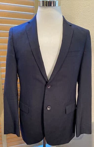 THEORY Navy Blue Wool Sport Coat Blazer Size 40R P13172 - Picture 1 of 5