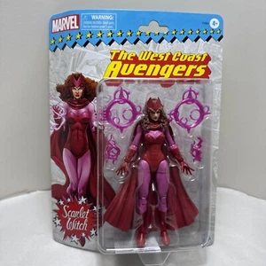*DAMAGED BOX* Marvel Legends West Coast Avenger Retro Scarlet Witch 6" Figure - Picture 1 of 5