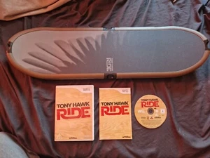 TONY HAWK RIDE with SKATEBOARD CONTROLLER Nintendo Wii Game NO DONGLE - Picture 1 of 2