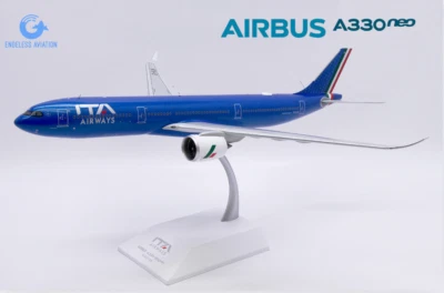 ITA Airways Airbus A330-900neo 1:200 High Quality Metal Aircraft | JC Wings - Immagine 1 di 4